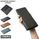 【5H限定豪華プレゼント|8/13 19時〜】特典付き|キャサリンハムネット 財布 長財布 本革 薄型 薄い メンズ レディース KATHARINE HAMNE...