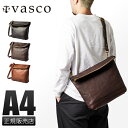 ブランド革ショルダーバッグ（メンズ） 【最大49倍｜4/25限定】特典付き｜vasco バッグ ショルダーバッグ クラッチバッグ メンズ ブランド レザー 本革 日本製 ヴァスコ A4 2WAY VS-245LS