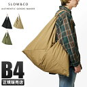 SLOW バッグ メンズ 【5H限定豪華プレゼント｜4/20 19時～】特典付き｜スロウ SLOW トートバッグ メンズ レディース ブランド キャンバス 大容量 大きめ 肩掛け 日本製 おしゃれ A4 B4 49s266j【在庫限り】