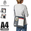 【5H限定豪華プレゼント|7/13 19時~】【正規取扱店|特典付き】カステルバジャック ミック ショルダーバッグ メンズ レディース ブランド 縦型 縦長 斜めがけバッグ かっこいい A4 CASTELBAJAC 039132 cpn20o