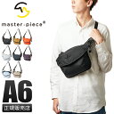 【5H限定豪華プレゼント|8/13 19時〜】特典付き|マスターピース バッグ ウエストバッグ ボディバッグ メンズ ブランド 軽量 防水 丈夫 横型 斜めがけ...