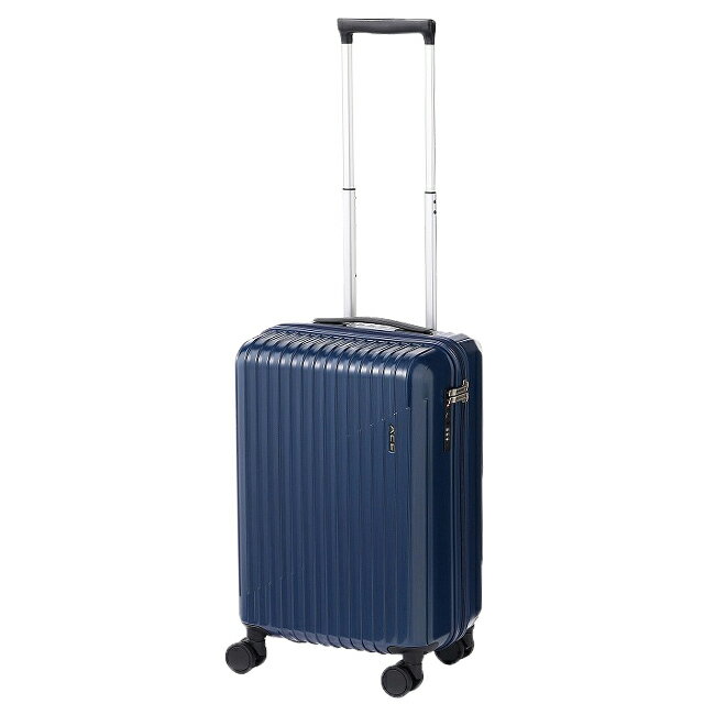 タグ付き 未使用級 エース ACE キャリーバッグ 4輪　ネイビー　コンパクト ace-06936-03.jpg