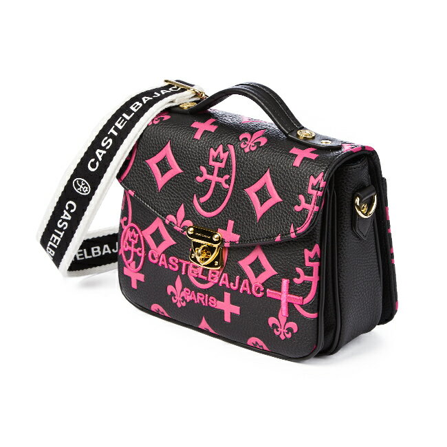 楽天市場】カステルバジャック ショルダーバッグ（カラーピンク）の通販