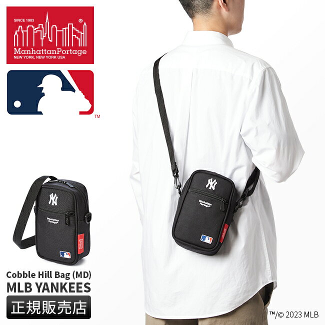 ニューヨークヤンキース 【4H限定★最大48倍｜6/4 20時から】マンハッタンポーテージ ショルダーバッグ MLB ミニショルダー ショルダーポーチ メンズ レディース ブランド 斜めがけ 小さめ ニューヨークヤンキース NY Manhattan Portage MP1436MLBYANKEES cpn10【在庫限り】