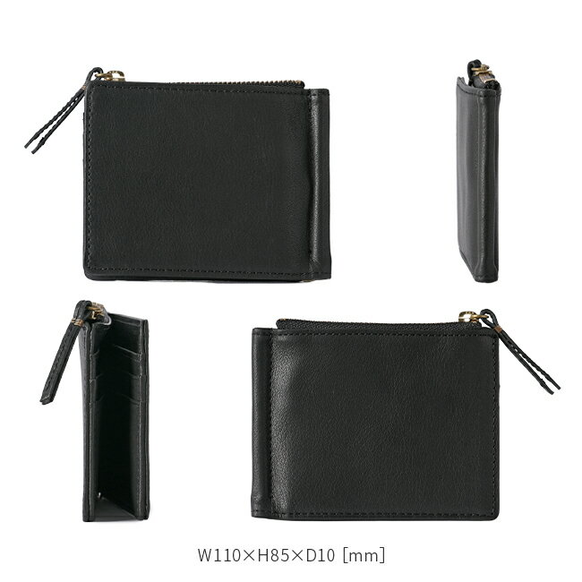 【最大63倍 4/15限定】特典付き SLOW スロウ 財布 二つ折り財布 薄い財布 薄型 小銭入れ付き 本革 レザー ボーノ マネークリップ メンズ レディース ブランド bono SO859L【在庫限り】 3