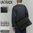 【5H限定豪華プレゼント|7/13 19時~】アントラック サコッシュ Mサイズ A4 PC収納 OUTDOOR/CE UNTRACK 60053 ブランド メンズ レディース