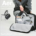 【追加最大+42倍|8/5限定】特典付き|エアー ビジネスバッグ Aer Tech Brief メンズ ブランド 50代 40代 2WAYブリーフケース 大容量 防水 通勤 A4 B4 16L テックコレクション 31016