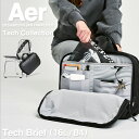 特典付き｜エアー ビジネスバッグ Aer Tech Brief メンズ ブランド 50代 40代 2WAYブリーフケース 大容量 防水 通勤 A4 B4 16L テックコレクション 31016