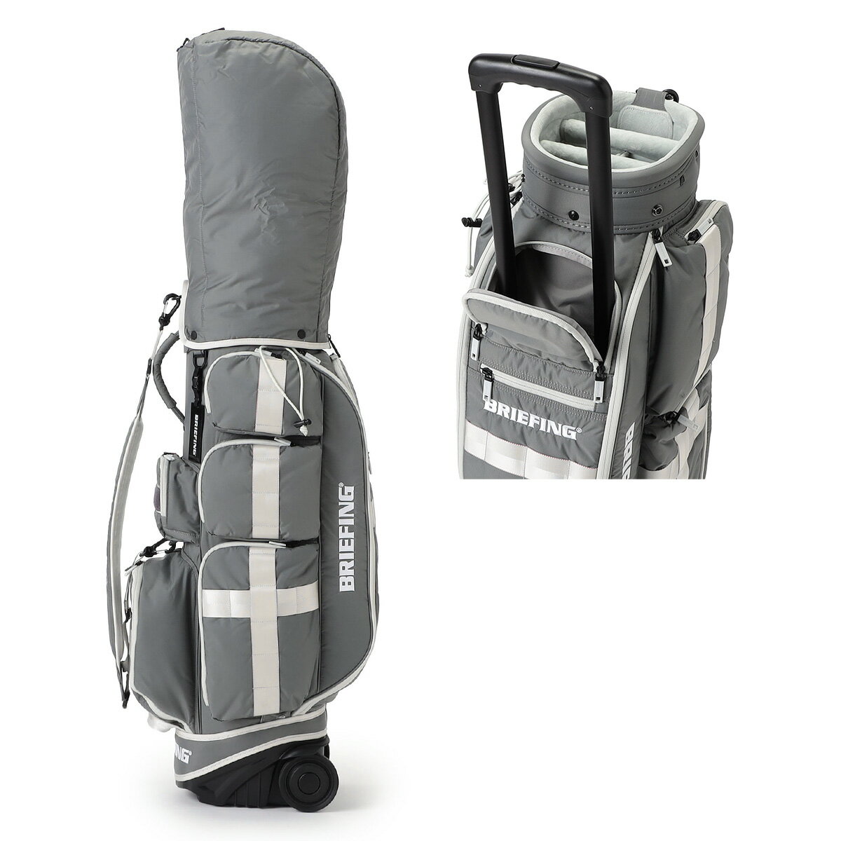 楽天市場】ブリーフィング（カラーグレー）（キャディバッグ｜バッグ