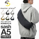 【最大56倍|7/10限定】マスターピース ショルダーバッグ ボディバッグ メンズ レディース ブランド 三日月形 斜めがけバッグ 大容量 軽量 日本製 大きめ...