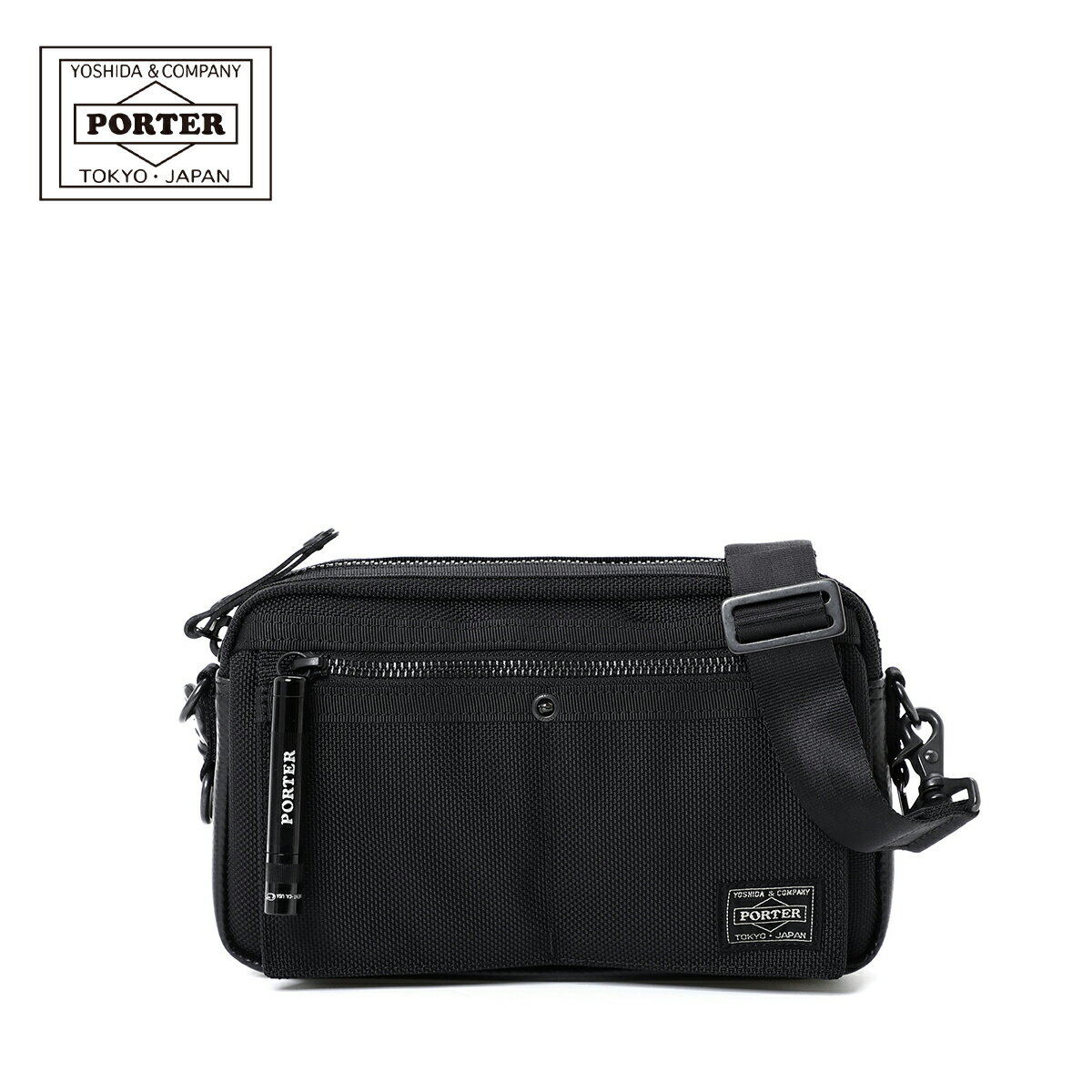 ポーター ヒート ショルダーバッグ 703-06975 PORTER HEAT 吉田カバン メンズ レディース ブランド ミニ 小さめ 斜めがけ かっこいい