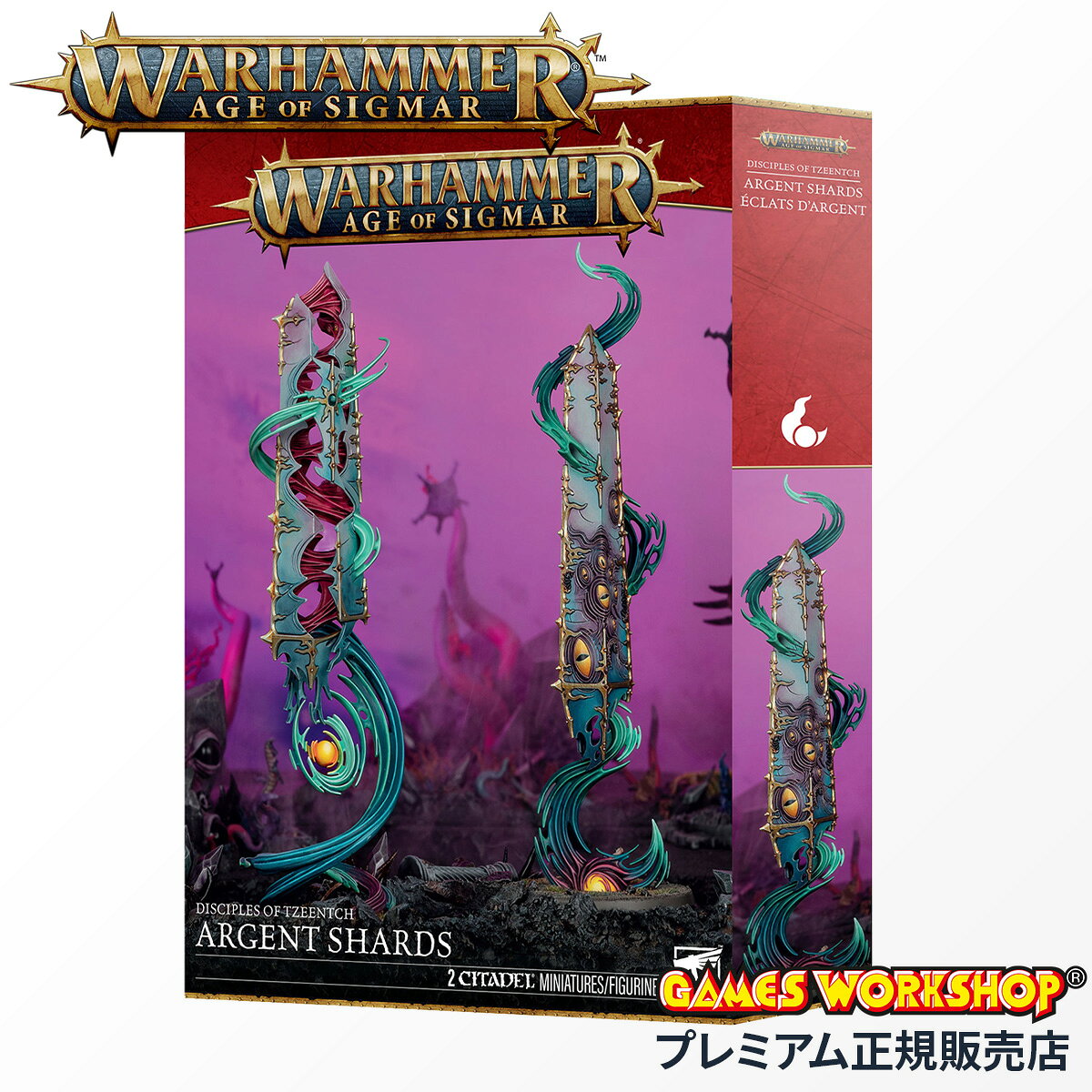 Rakuten - 【追加最大+48倍 6/5限定】ウォーハンマー エイジ・オヴ・シグマー AoS ディサイプル・オヴ・ティーンチ 陣営地形：白銀の破片 WARHAMMER AGE OF SIGMAR 83-107 cpn10o【在庫限り】