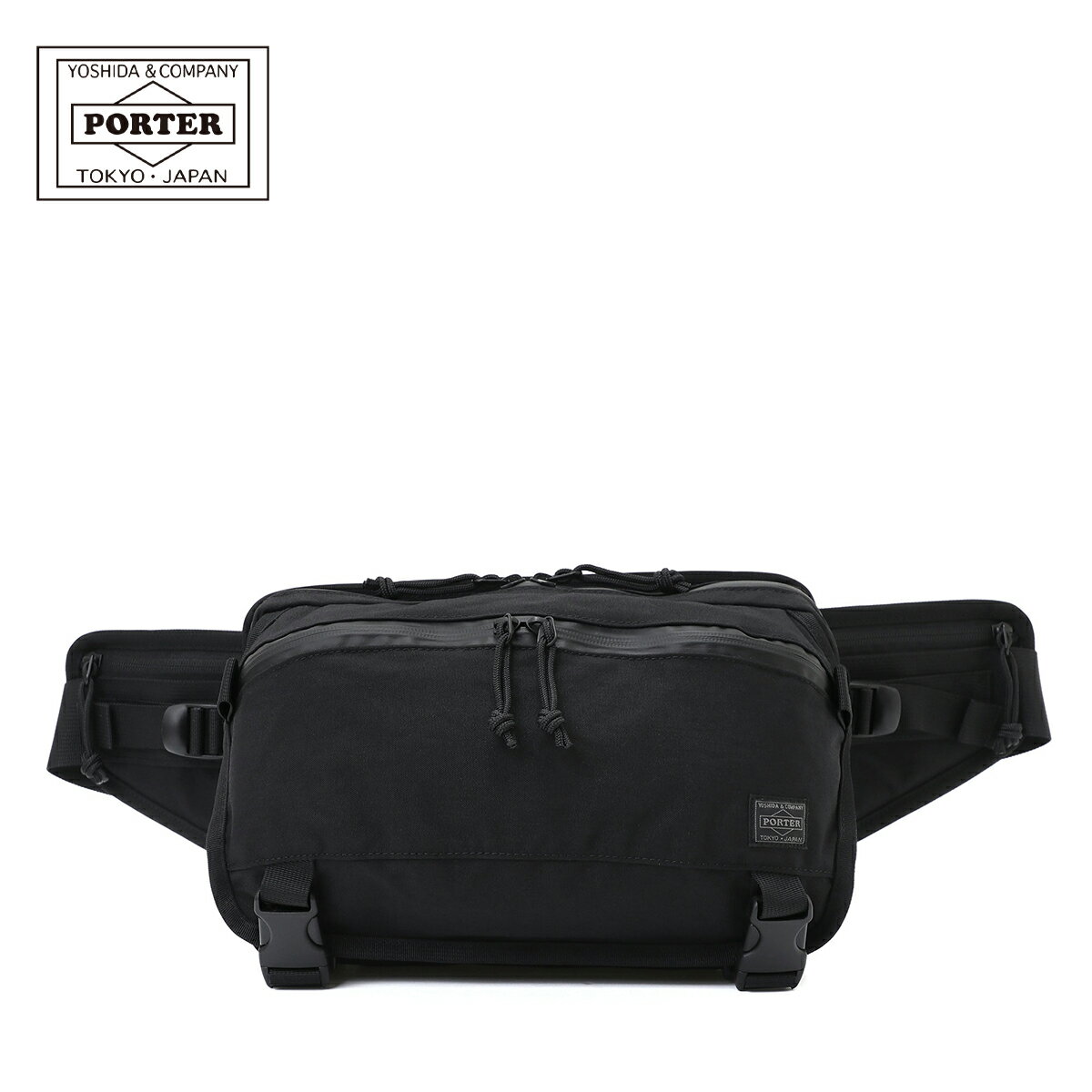 ポーター クランカーズ ウエストバッグ (S) 568-09706 PORTER KLUNKERZ 吉田カバン バッグ ボディバッグ ナイロン メンズ レディース 撥水 軽量 日本製