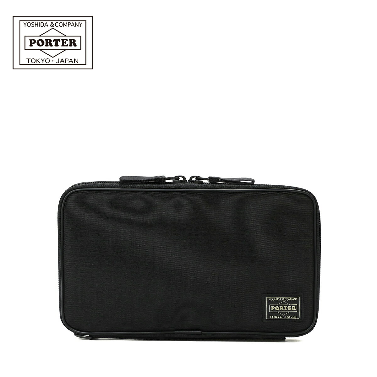 商品説明 軽量性と高い耐久性を兼ね備えた素材を採用した「PORTER HYBRID（ポーター ハイブリッド）」シリーズのトラベルオーガナイザーです。 メイン素材には、ヨットのセールクロス開発で知られるDIMENSION-POLYANT社とインビスタ社の協力により開発されたオリジナル生地「X-C1000」を使用。1000デニールのコーデュラナイロンにX-PLY構造とPETフィルムのラミネート加工を施すことで、優れた強度・軽量性・防水性を実現しています。 パスポートやチケット、カードなど旅行時に必要なアイテムを整理して収納できる設計。コンパクトながら実用性が高く、出張や旅行時の貴重品管理をスマートにサポートします。 落ち着いたブラックのワントーンデザインは、ビジネスからトラベルまで幅広いシーンに対応。機能性とミニマルなデザインを兼ね備えた、PORTERらしいトラベルオーガナイザーです。 ※内装にDIMENSION-POLYANTネームとCORDURAネームが付きます。 PORTER / ポーター 昨今のアパレル業界においては希少ともいえる日本の職人による縫製工程、品質管理を徹底とともに、モノ作り MADE IN JAPAN の精神に忠実な、まさに「匠の技」を地で行く日本を代表する鞄メーカー「吉田カバン」。ポーター（PORTER）は「吉田カバン」のメインブランドです。創業者・吉田吉蔵の精神「一針入魂」を企業理念に掲げ、日本製にこだわったカバンを作り続けています。素材選びからデザイン、縫製にいたるすべての工程に手を抜かないモノ作りを表現。「良い物を末永く」といったニーズをとらえ、若者から熟年層まで幅広く絶大な支持を誇ります。 関連商品 ブランド： ポーター シリーズ： ハイブリッド アイテム： トラベルオーガナイザー 当商品は委託倉庫より発送いたします・自社倉庫発送の商品と同梱することができません・注文確定前に必ずお間違いがないかご確認ください・注文受付メール配信後(配達手配完了後)の商品の変更や配送日時の変更、キャンセルは一切お受けできません・外部倉庫出荷の為、個別のご対応は一切出来かねます■PORTER｜TRAVEL ORGANIZER 【737-17824】 軽量性と高い耐久性を兼ね備えた素材を採用した「PORTER HYBRID（ポーター ハイブリッド）」シリーズのトラベルオーガナイザーです。 メイン素材には、ヨットのセールクロス開発で知られるDIMENSION-POLYANT社とインビスタ社の協力により開発されたオリジナル生地「X-C1000」を使用。1000デニールのコーデュラナイロンにX-PLY構造とPETフィルムのラミネート加工を施すことで、優れた強度・軽量性・防水性を実現しています。 パスポートやチケット、カードなど旅行時に必要なアイテムを整理して収納できる設計。コンパクトながら実用性が高く、出張や旅行時の貴重品管理をスマートにサポートします。 落ち着いたブラックのワントーンデザインは、ビジネスからトラベルまで幅広いシーンに対応。機能性とミニマルなデザインを兼ね備えた、PORTERらしいトラベルオーガナイザーです。 ※内装にDIMENSION-POLYANTネームとCORDURAネームが付きます。 PORTER / ポーター 昨今のアパレル業界においては希少ともいえる日本の職人による縫製工程、品質管理を徹底とともに、モノ作り MADE IN JAPAN の精神に忠実な、まさに「匠の技」を地で行く日本を代表する鞄メーカー「吉田カバン」。ポーター（PORTER）は「吉田カバン」のメインブランドです。創業者・吉田吉蔵の精神「一針入魂」を企業理念に掲げ、日本製にこだわったカバンを作り続けています。素材選びからデザイン、縫製にいたるすべての工程に手を抜かないモノ作りを表現。「良い物を末永く」といったニーズをとらえ、若者から熟年層まで幅広く絶大な支持を誇ります。 スペック ブランド　 ｜PORTER / ポーター シリーズ　 ｜HYBRID / ハイブリッド 品番　　　 ｜737-17824 形状　　　 ｜TRAVEL ORGANIZER 　　　　　 ｜トラベルオーガナイザー 外寸　　　 ｜W235×H133×D30［mm］ 重量　　　 ｜約 165g 収納サイズ ｜パスポート 　　　　　 ｜チケット／カード 素材　　　 ｜表：X-C1000（X-PACコーデュラナイロン／一部X-PLY無し） 　　　　　 ｜裏：ナイロンオックス（ブラックハイパロンコーティング） 　　　　　 ｜付属：牛ステア（コンビネーション鞣し・撥水加工） 生産国　　 ｜日本 / made in japan 仕様　　　 ｜DIMENSION-POLYANTネーム 　　　　　 ｜CORDURAネーム ATTENTION ●サイズはメーカー公称値（許容される最小値と最大値の中心値）です。 ●防水性の高い素材を使用していますが完全防水ではありません。
