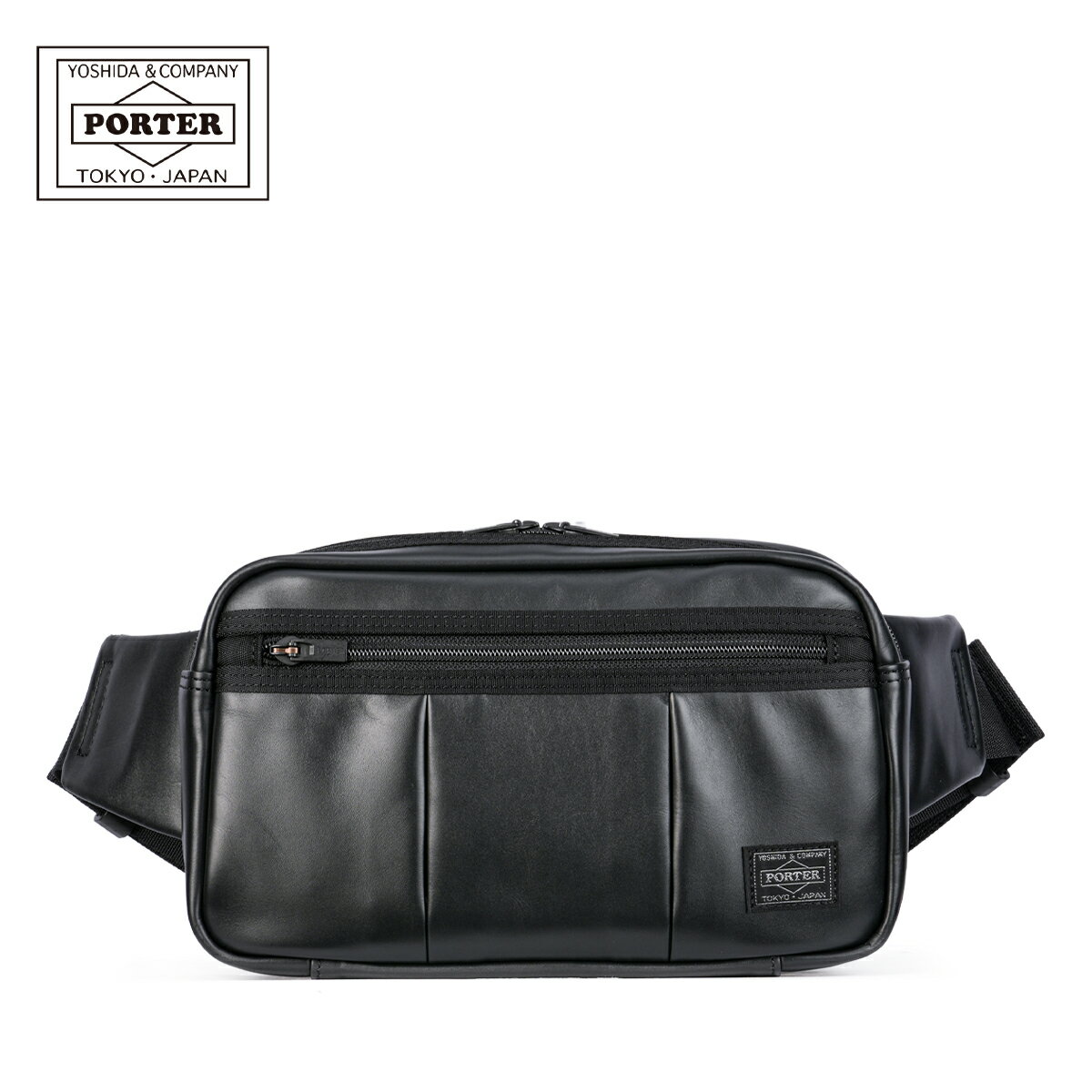 ポーター アルーフ ウエストバッグ 023-03761 PORTER ALOOF 吉田カバン バッグ ウエストポーチ ボディバッグ メンズ レディース レザー 本革 日本製