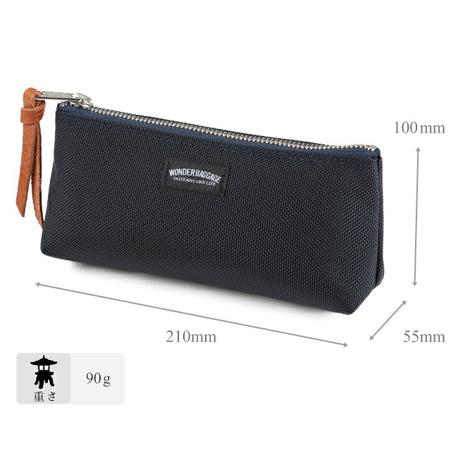 【最大31倍】ワンダーバゲージ グッドマンズ ポーチ バッグインバッグ Sサイズ メンズ レディース WONDER BAGGAGE WB-A-007 selection-10011223 カバンのセレクション サンプル画像3