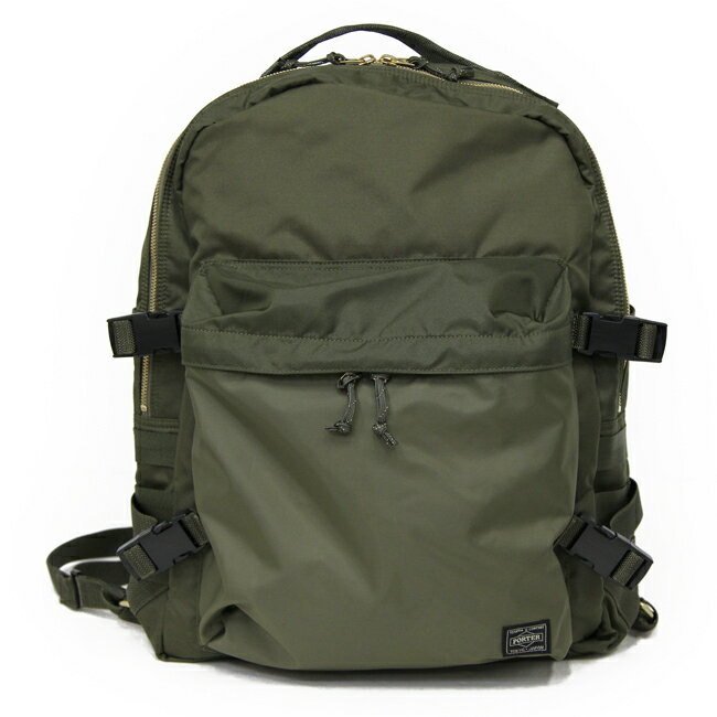 楽天市場】ポーター リュック（カラーカーキグリーン）（バックパック