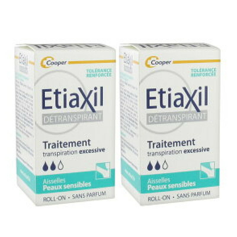 【2個セット】エティアキシル Etiaxil デトラ ンスピラン 敏感肌用 15ml 2個セット ロールオン デンマーク製 医薬部外品 送料無料 当日発送