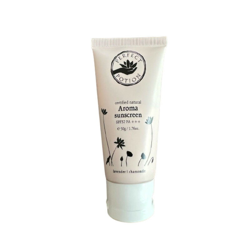 パーフェクトポーション ナチュラルアロマ サンスクリーン SPF32・PA+++ 50g 日焼け止めクリーム 送料無料 当日発送