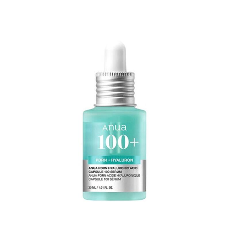 anua アヌア PDRNヒアルロン酸カプセル100 セラム 30ml / ツヤ肌 / 水分プランピング / 速乾性 / 光彩セラム / コラーゲン / 肌の弾力 / 韓国コスメ 当日発送 送料無料