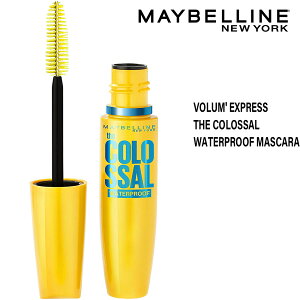 メイベリン ウォータープルーフマスカラ グラムブラック 7倍 ボリューム X7 コロッサル COLOSSAL MAYBELLINE NEW YORK ボリュームエクスプレス マグナム コスメ 黒 アイメイク 化粧 ビューラー まつげ まつ毛 睫毛 化粧品