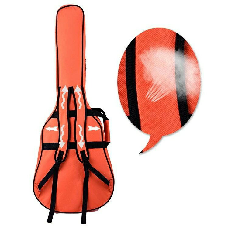 【期間限定2点購入で300円OFF！】ギターケースギターケースギグバッグクラシックギターソフトケース40インチ41インチ楽器リュックギグケースキャリーバッグキャリーケース軽量アコースティックギター用 2