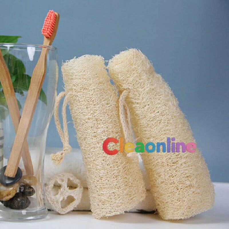 天然ヘチマ バススポンジ ひも付 お風呂 へち...の紹介画像3