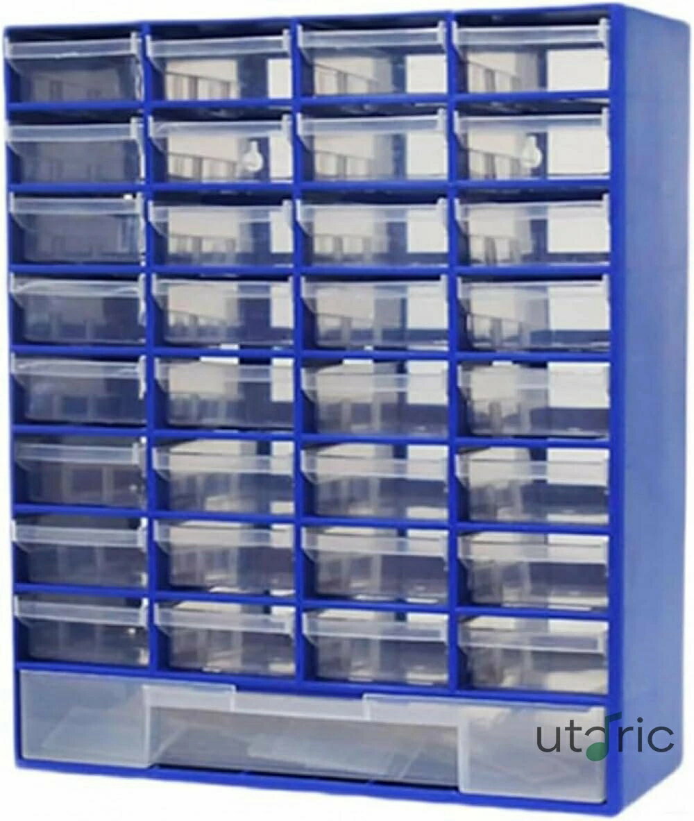 引き出し収納キャビネットオーガナイザー パーツキャビネット コンテナバスルーム 壁掛け パーツボックス 工具箱 オーガナイザーコンテナ マルチグリッド 小物入れ 車ツールボックスガレージボルトビーズパーツナット用整理 電子部品用整理塑料プラスチックハードウェア