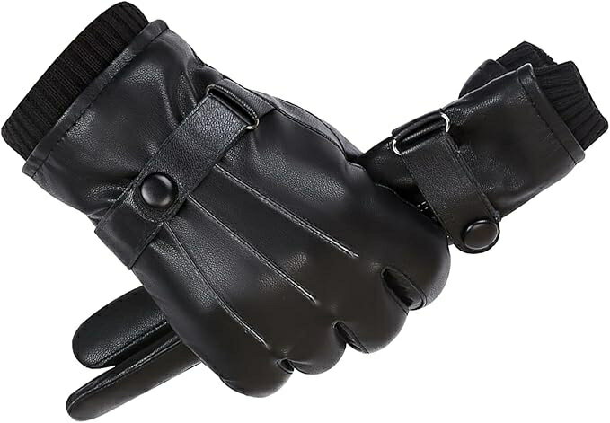 手袋 メンズ レザー タッチパネル対応 革 裏起毛 防寒 手袋 滑り止め 防風 防水 スマホ対応 運転 通勤 アウトドア ギフト