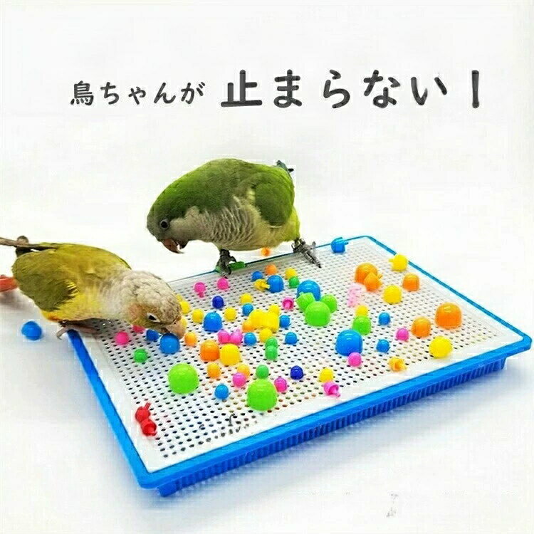 鳥のおもちゃ インコ おもちゃ ストレス解消 玩具 知育玩具 セキセイインコ 木のおもちゃ オカメインコ おもちゃ棚 おもちゃ箱 バードトイ 鳥 小鳥 鳥用玩具 プラスチック ルリゴシボタンインコ ウロコインコ 小型のインコ 鳥用おもちゃ 鳥用品