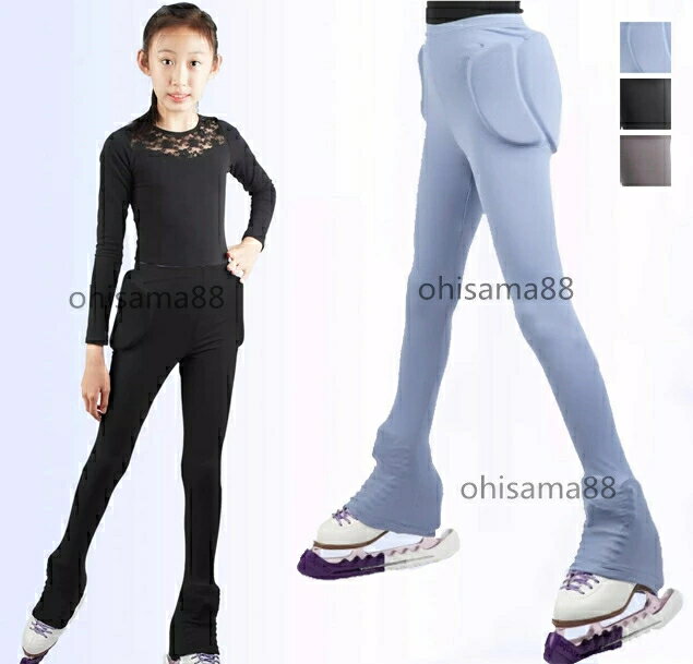 フィギュアスケートパンツ 練習パンツ アイスパンツ 女性 タイツ ロングパンツ トレーニング 練習着 ...