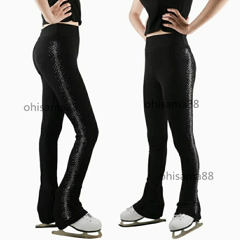 【送料無料】フィギュアスケートパンツ 練習 女性 タイツ レギンス 高弾性 優しい ロングパンツ 厚 ...
