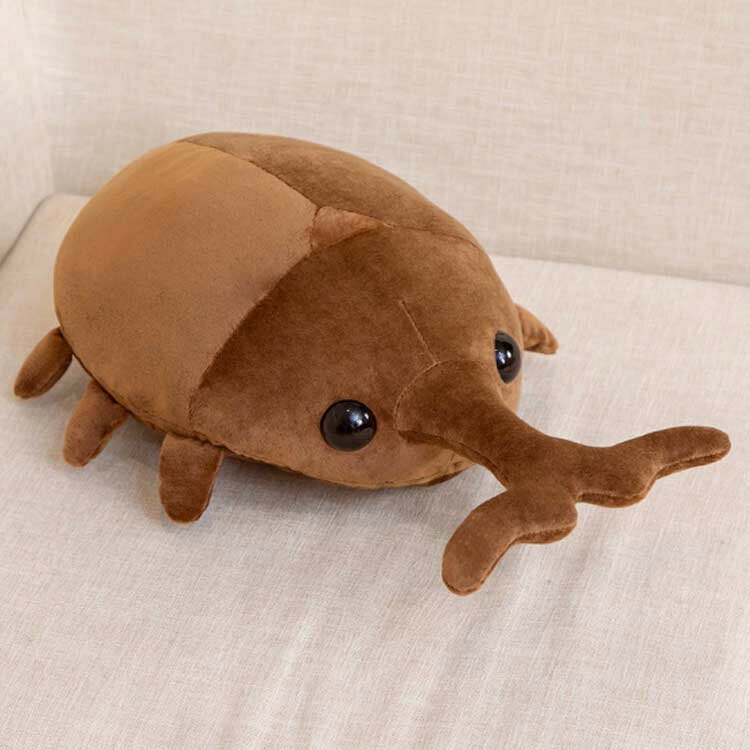 Select Loopの昆虫のぬいぐるみ 50cm リアルデザイン ポリエステル繊維・PP綿使用 抱き枕やお部屋のインテリアに 子どもから大人まで楽しめる 大きめサイズの虫ぬいぐるみ｜アングル2