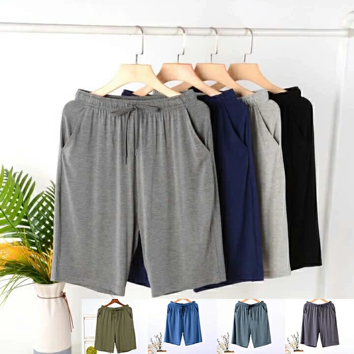 ルームパンツ 冷感 涼しい メンズ 5分丈 ・ハーフパンツ 半ズボン ・パジャマ 下だけ 部屋着 ルームウェア パンツ ストレッチ 吸汗速乾 ポケットあり おうち時間 旅行 入院 着替え 父の日 プレゼント ギフト