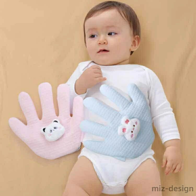 ベビー 夜泣き防止 パンダ 手ひら 寝かしつけ用 赤ちゃん ウサギ 吐き戻し防止 夜泣き防止 モロー反射対策 添い寝 排気促進 おねんね抱っこ 新生児 幼児 ベビー 出産祝い 2