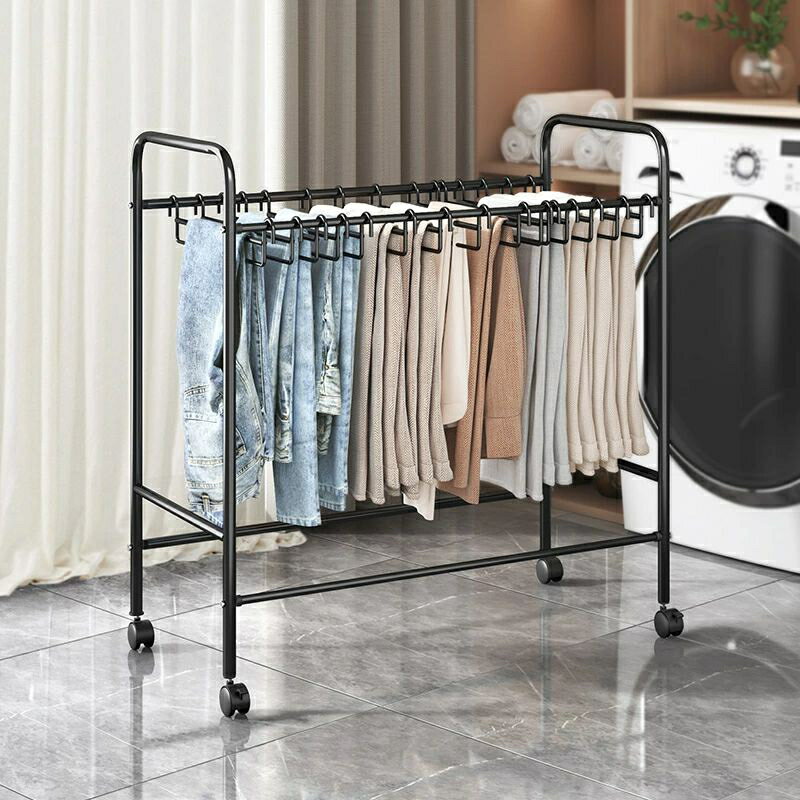 スラックスハンガー 大容量 20本掛け 24本掛け 30本掛け キャスター ホワイト ブラック コンパクト パンツラック ズボンハンガー ボトムスハンガー スリム 白 黒