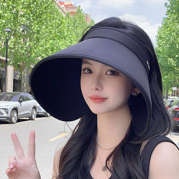 自転車 シン UV 広ツバ uvカット 帽子 サンバイザー レディース