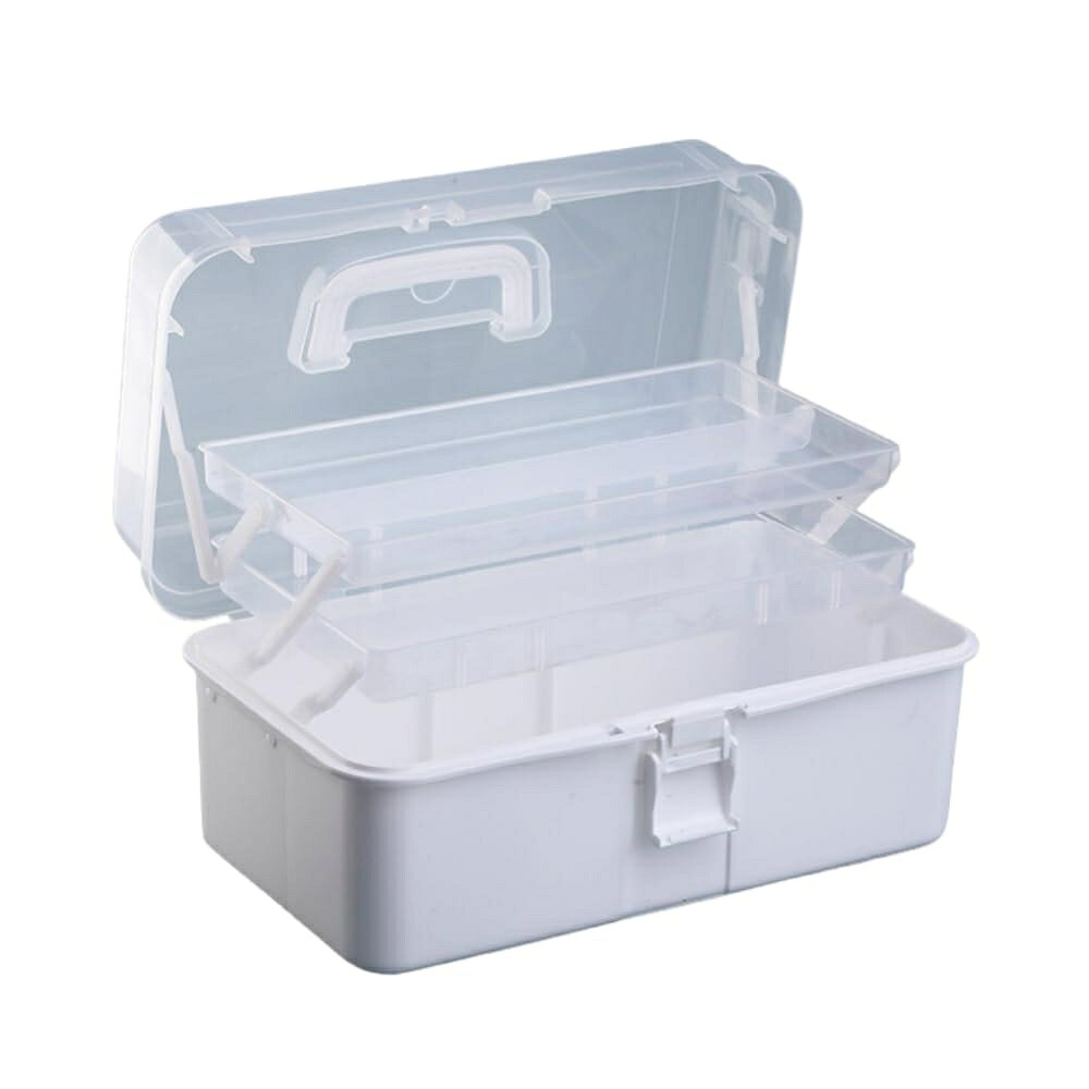 ツールボックス 大容量 救急箱 収納ボックス おしゃれ 家族用 大きい収納箱 子供のおもちゃ箱 多層 子..