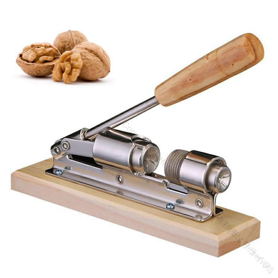 くるみ割り器 胡桃割り器 ステンレス鋼製 操作簡単 滑り止め加工 耐久性抜群 長持ち クルミ 胡桃専用 ..