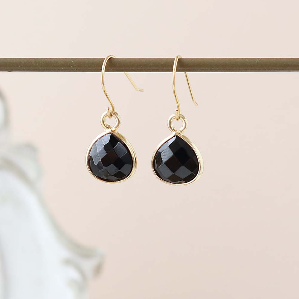 楽天市場】ブラックスピネル ピアスの通販