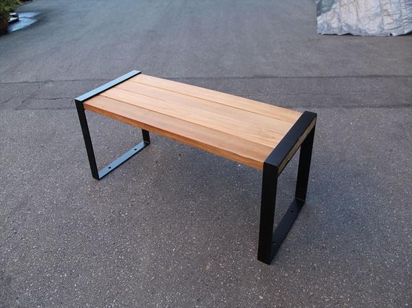 アイアンサイドベンチ 34264【送料無料】(ガーデンベンチ、ガーデンチェア、椅子、イス)