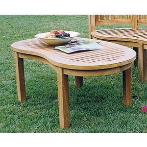 バナナテーブル　36702 【送料無料】(木製テーブル、ガーデンテーブル、ダイニングテーブル)