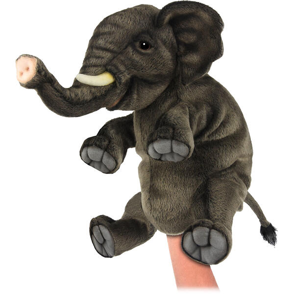 樂天商城 - 【CANAmm】HANSA正規品　ハンドパペット ゾウ 26 ELEPHANT　8462【送料無料】（ぞう、人形、置物、オブジェ、ぬいぐるみ、キャラクターグッズ）