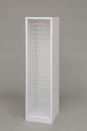 40497 - 【アイリスオーヤマ】【事務収納】木製フロアケース 　MFE-1173　ホワイト（252076） 【送料無料】（収納家具、サイドチェスト、キャビネット、ラック、書類仕分け収納、整理棚）