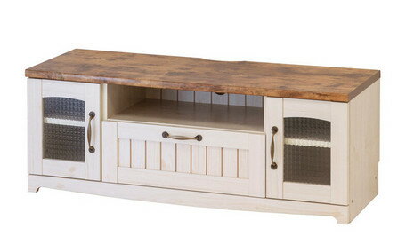 カントリー TV台 W105 （21353） 【送料無料】（ローボード、キャビネット、TV台、テレビ台、AVボード..