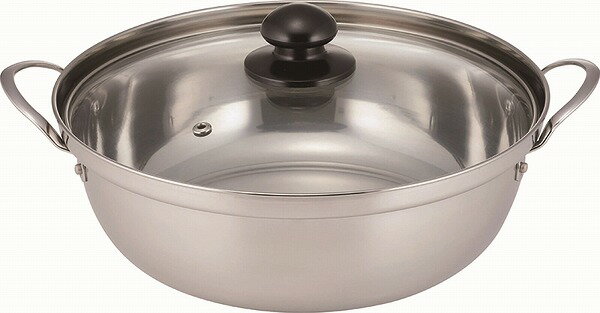Rakuten - FSC-04 四季彩 IH対応 卓上たらふく鍋 24cm【送料無料】（調理器具、寄せ鍋、両手鍋、キッチン）