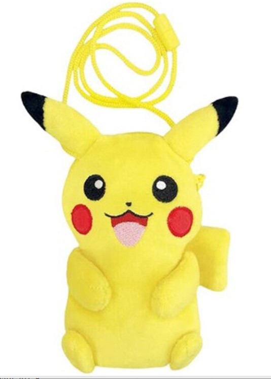 【ポケットモンスター】『ぬいぐるみネックポーチ』【ピカチュウ】1点（151330-811）【送料無料】(ぬいぐるみ、ショルダーバッグ,ポーチ,ポシェット,カバン,かばん,鞄、キャラクターグッズ)