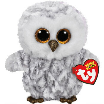 【PLUSmm】【Ty】Beanie Boo's　オウレット（M)　ぬいぐるみ/ふくろう/鳥（37201）【送料無料】（フクロウ、ふくろう、人形、玩具、おもちゃ、ぬいぐるみ、キャラクターグッズ、プレゼントに最適）