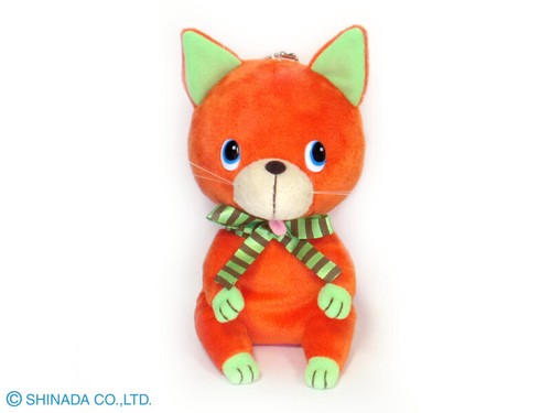 Rakuten - 【PLUSmm】メニー＆キッシュ　メニー　レッド（MAKM-0120R） 【送料無料】（ネコ、ねこ、猫、ぬいぐるみ、人形、玩具、おもちゃ、キャラクターグッズ、プレゼントに最適）