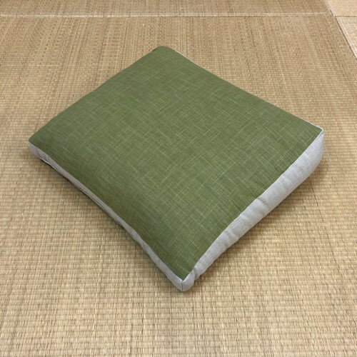 （納期1週間程度）【日本製】手作り座布団　くさび 【送料無料】（クッション、ファブリック、座布団）